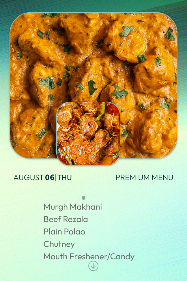 6 August 2026 - TODAY'S SPECIAL