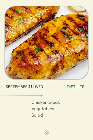 23 September 2026 - Diet