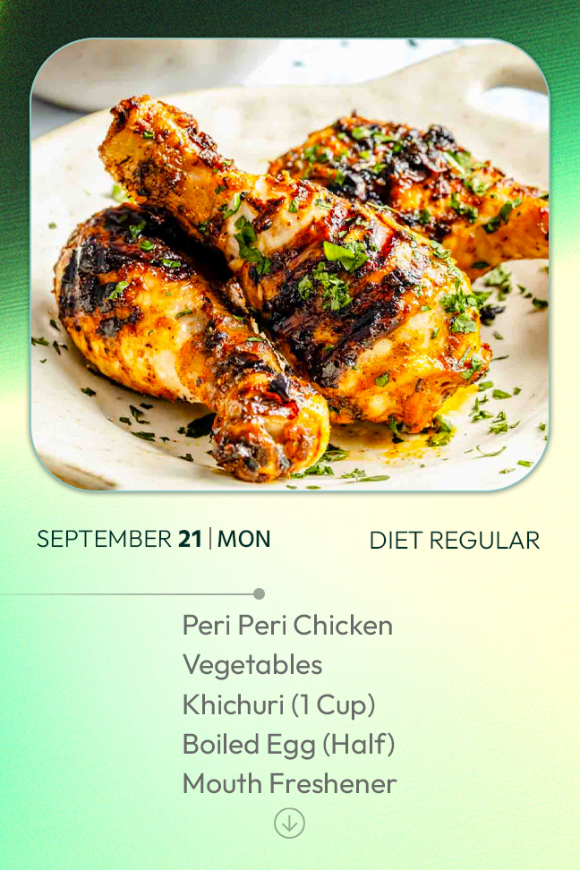 21 September 2026 - Diet