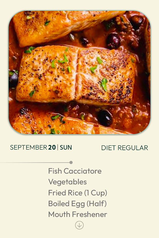 20 September 2026 - Diet