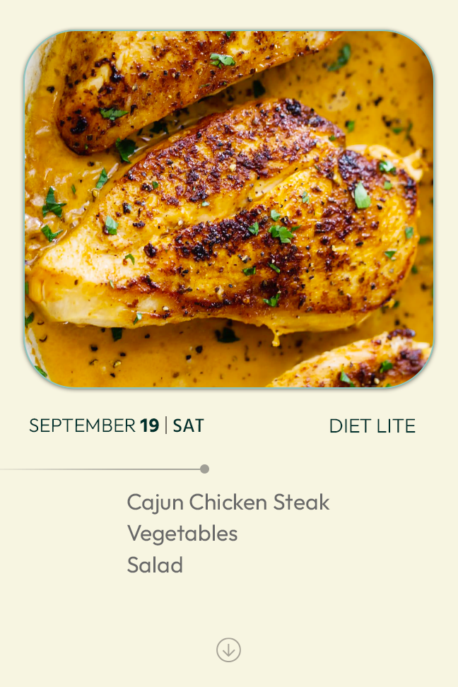 19 September 2026 - Diet