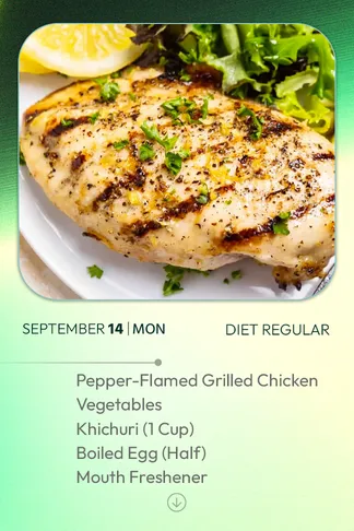 14 September 2026 - Diet