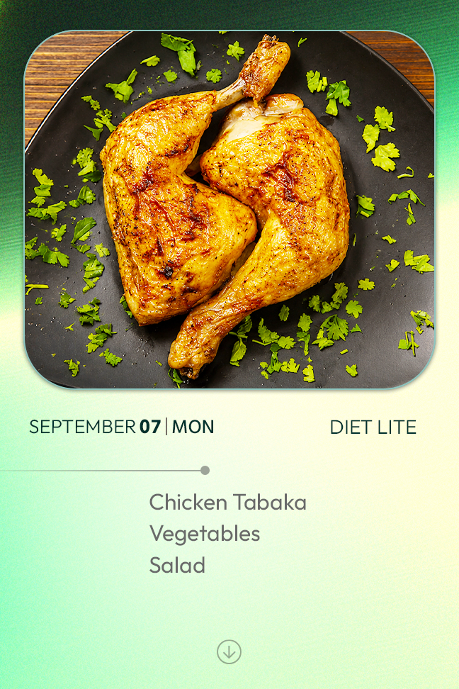 7 September 2026 - Diet