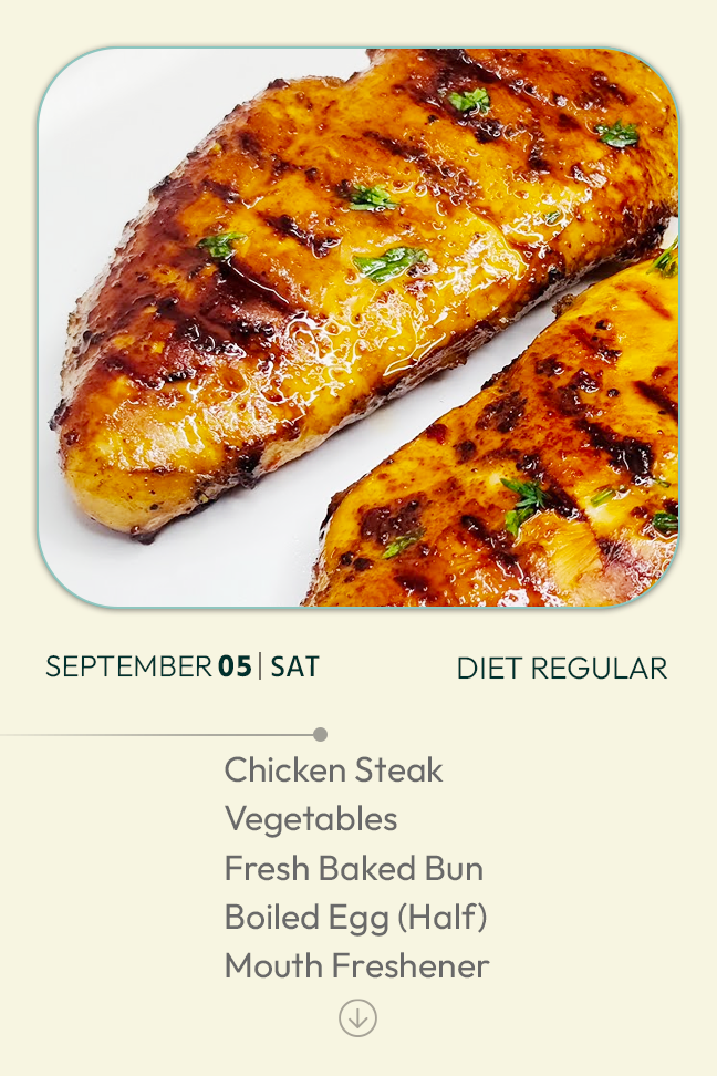 5 September 2026 - Diet