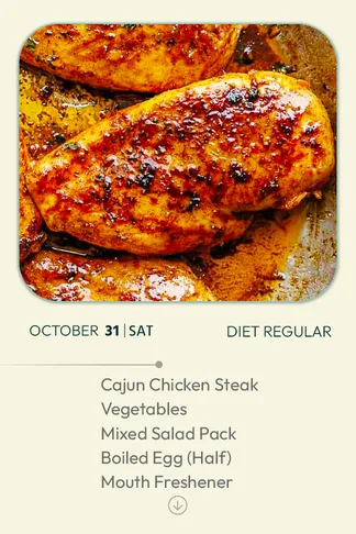 31 October 2026 - Diet