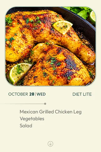 28 October 2026 - Diet