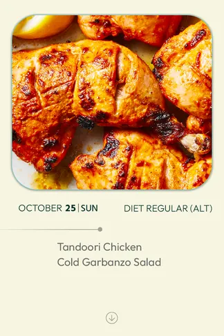 25 October 2026 - Diet