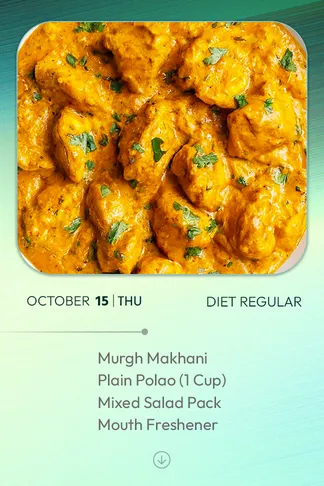 15 October 2026 - Diet