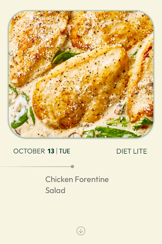 13 October 2026 - Diet