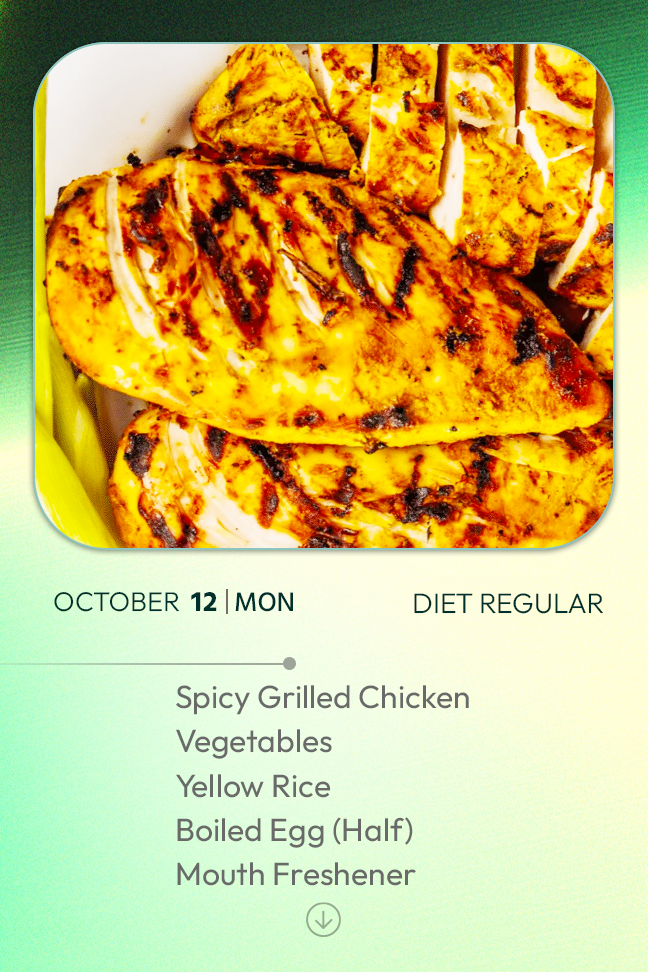 12 October 2026 - Diet