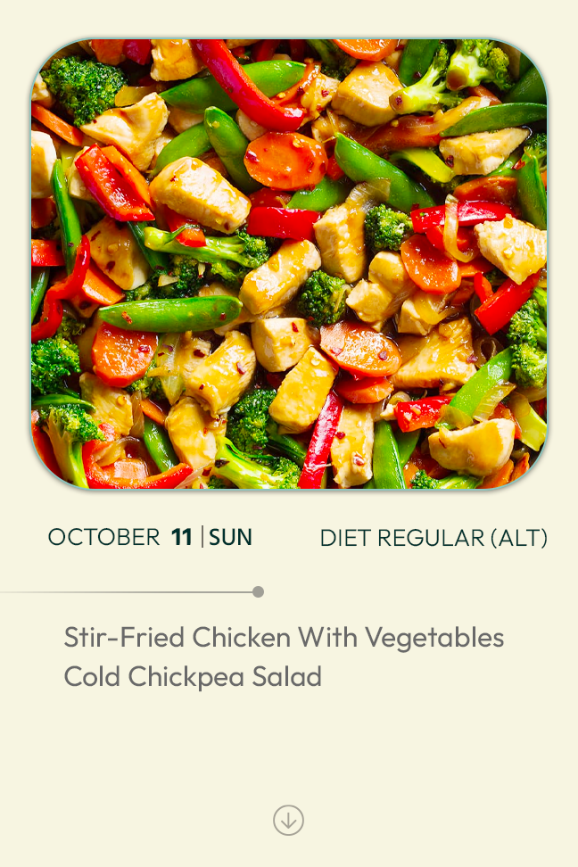 11 October 2026 - Diet