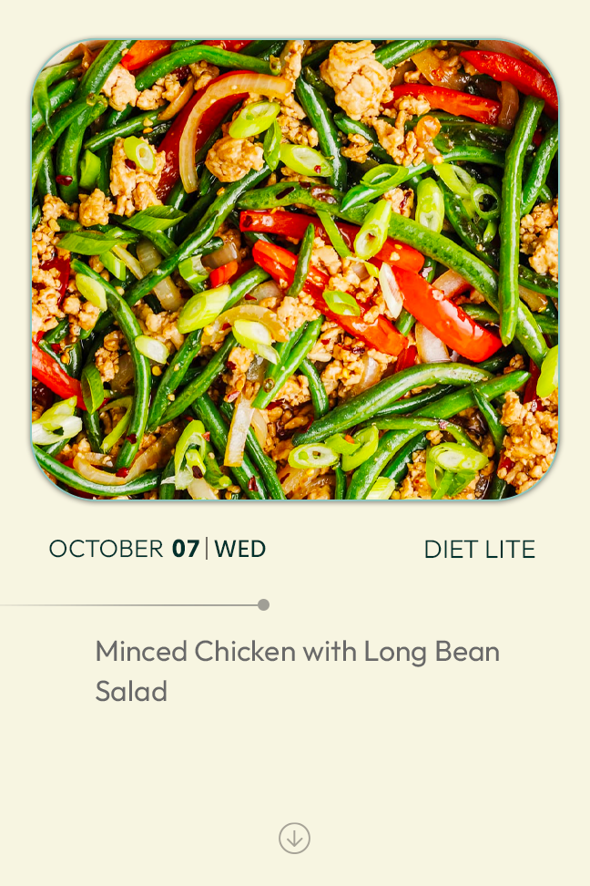 7 October 2026 - Diet