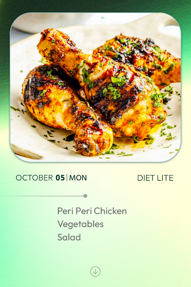 5 October 2026 - Diet