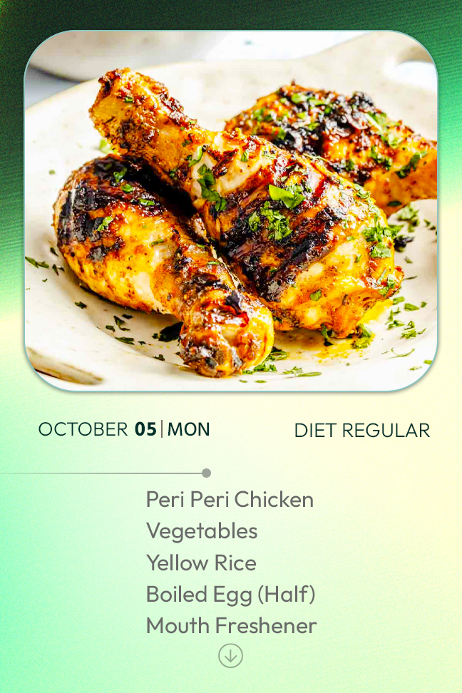 5 October 2026 - Diet