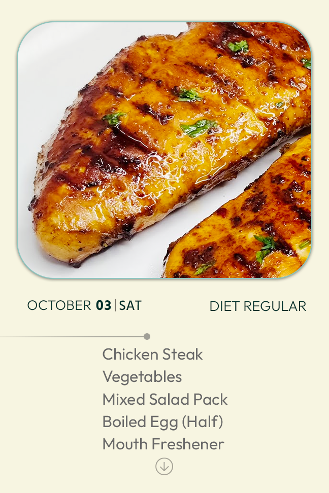 3 October 2026 - Diet
