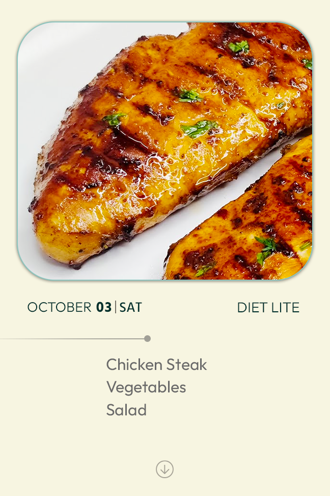 3 October 2026 - Diet