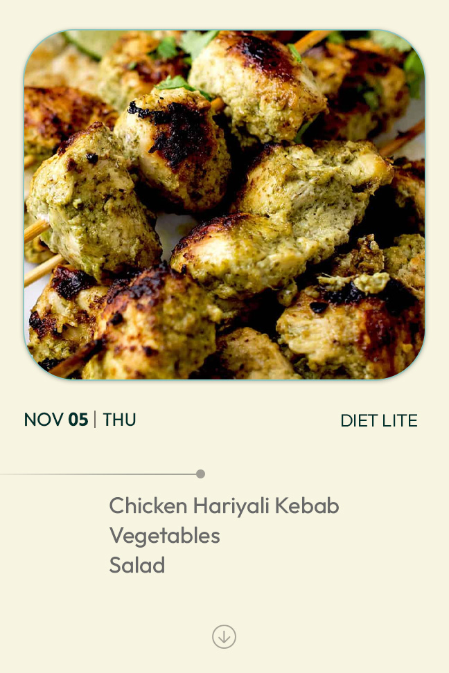 5 November 2026 - Diet