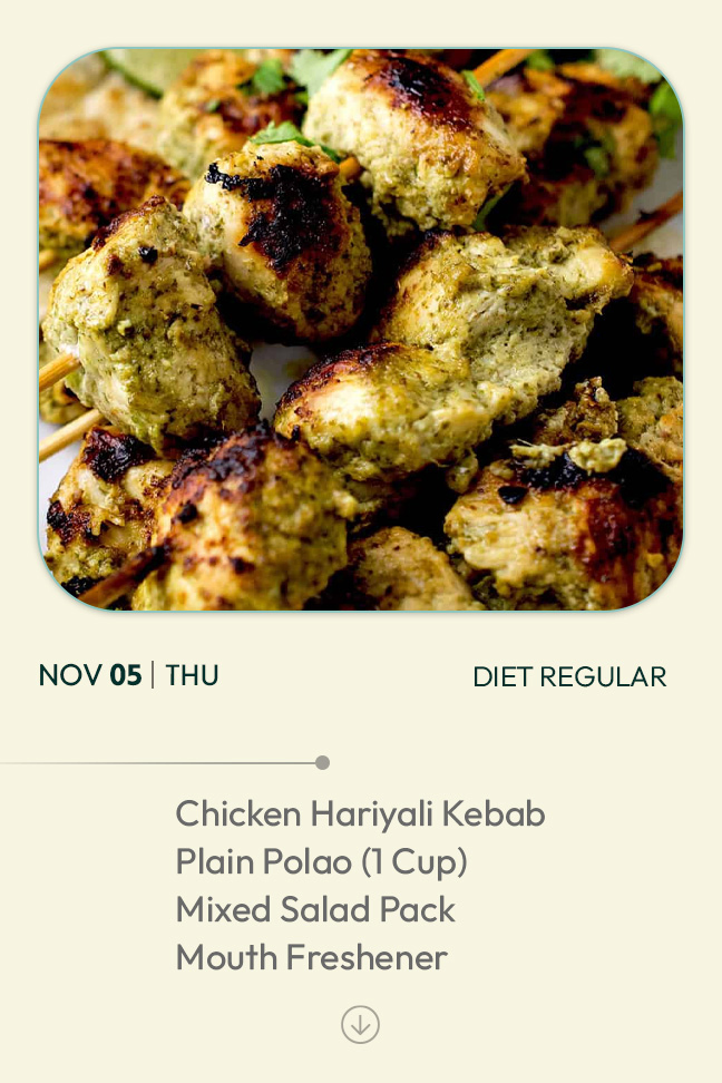 5 November 2026 - Diet