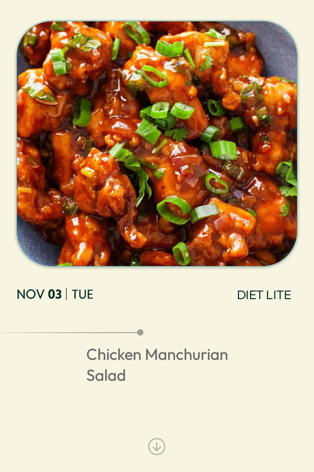 3 November 2026 - Diet