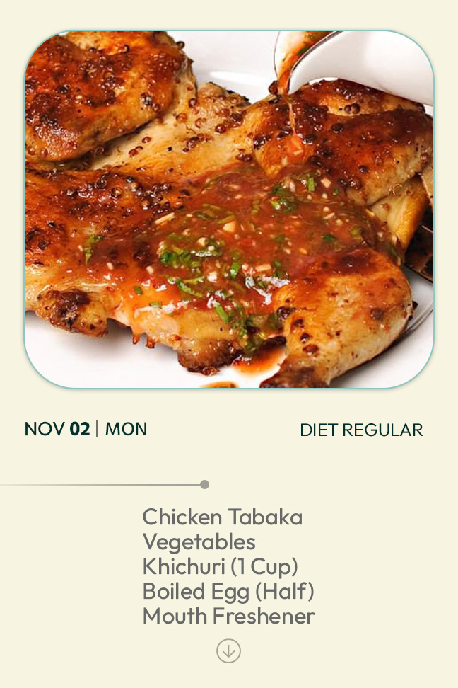 2 November 2026 - Diet