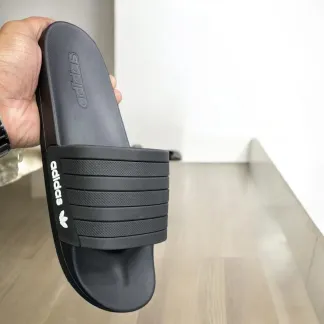 Adidas Adilette Comfort Slide Sandals – All Black
