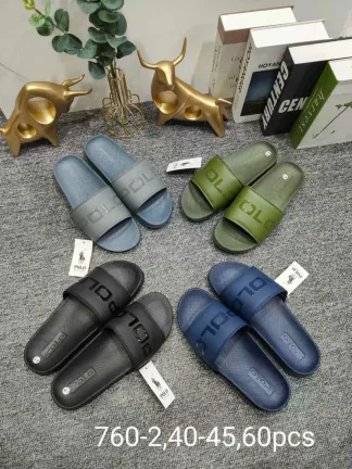 Polo Assorted Slides  Assorted Colors
