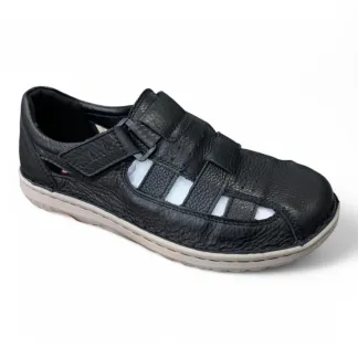 Clarks Men’s Pure Leather Fisherman Sandals – Vietnam Made – Black/Chocolate