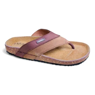 Lotus Men’s Comfort Flip-Flops – Suede & Leather