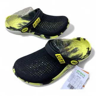 Crocs LiteRide 360 Clog – Black/Yellow – Ultimate Comfort