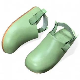Modern Comfort Clogs / Mules with Adjustable Strap – Lightweight & Versatile – Available in Black & Green