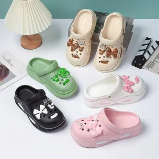 Woman Sandal Slipper Casual Nonslip Antiodor Soft Sole Cartoon
Woman Sandal Slipper Casual Nonslip Antiodor Soft Sole Cartoon