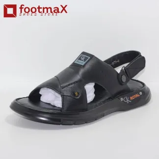 Men Dr sandals, comfortable layer leather sandals for men