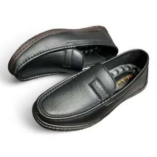 Pure Leather Black & Coffee Men’s Loafers | Office Casual Shoes  Leather (EU 40-44)