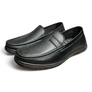Pure Leather Black & Coffee Men’s Loafers | Office Casual Shoes  Leather (EU 40-44)