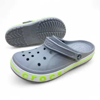 Crocs Bold Band Clogs | Classic Black, White & Ash | Unisex Comfort