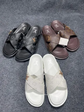 Louis Vuitton Slides slipper for Men Socks 3-color Mix (Size 41-45)