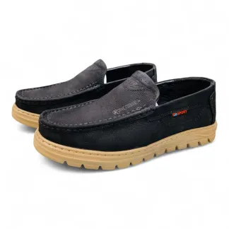 Men’s Brown Casual Loafers | Stylish Slip-On Shoes