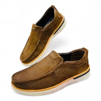 Men’s Brown Loafers | Stylish Slip-On Casual Shoes