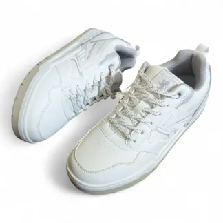 Men’s White S Leather Sneaker  Stylish & Comfortable Casual Shoes