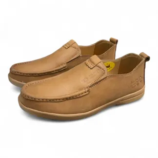Men’s Brown Leather Casual shoes- Classic Style, Timeless Comfort