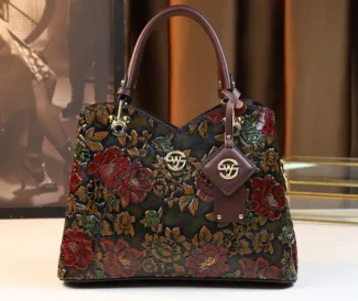 Vintage High-end Carved Bag