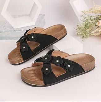  Cross Strap Upper Thick Sole Sandals
