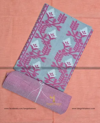 Jamdani Three Piece D # 7