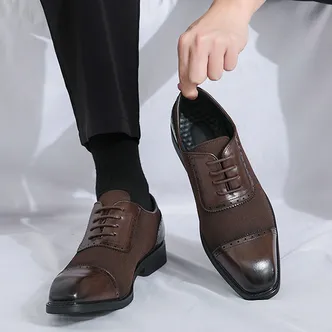 BRITISH STYLE HEIGHTENED FORMAL SHOE 7180BR