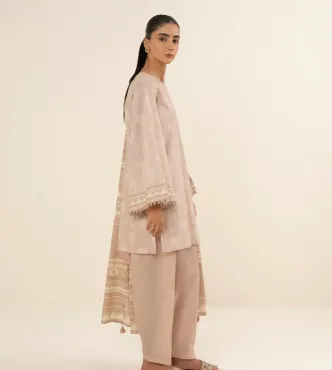 SAPPHIRE - 3 Piece - Printed Lawn Suit UNSTITCHED 4