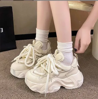 Women's Fashion White Sneakers