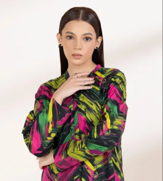 SAPPHIRE - Printed Cotton Viscose  2 PS