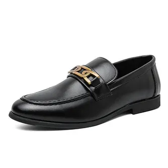 TRENDY PATENT BUSINESS LEATHER SHOE GB-0820
