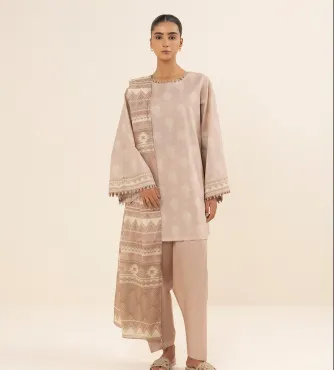 SAPPHIRE - 3 Piece - Printed Lawn Suit UNSTITCHED 4
