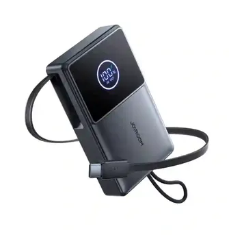 JOYROOM JR-PR1 Power Bank 10000mAh 22.5W with Built-In Retractable Cable